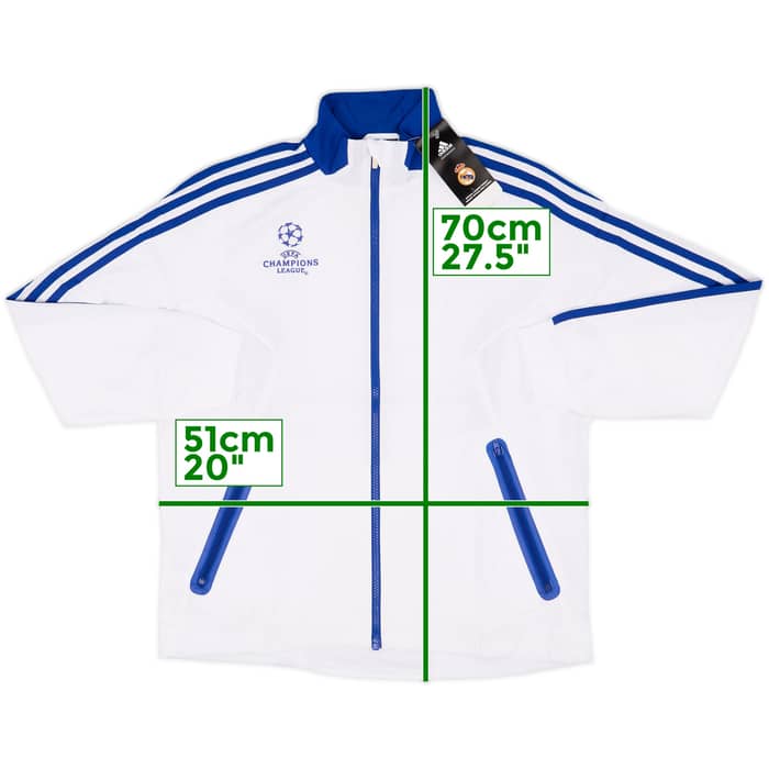 2010-11 Real Madrid adidas CL Track Jacket (L.Boys)