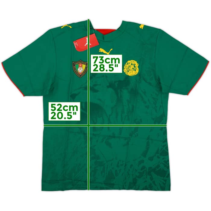 2006-08 Cameroon Home Shirt Eto'o (M)