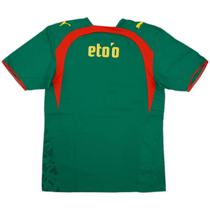 2006-08 Cameroon Home Shirt Eto'o (S)