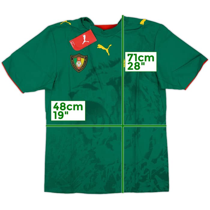 2006-08 Cameroon Home Shirt Eto'o (S)