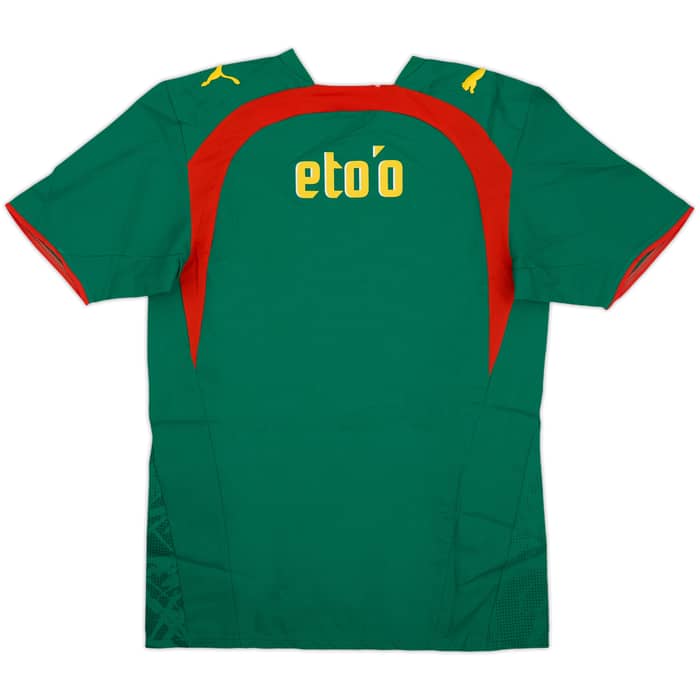 2006-08 Cameroon Home Shirt Eto'o (XS)