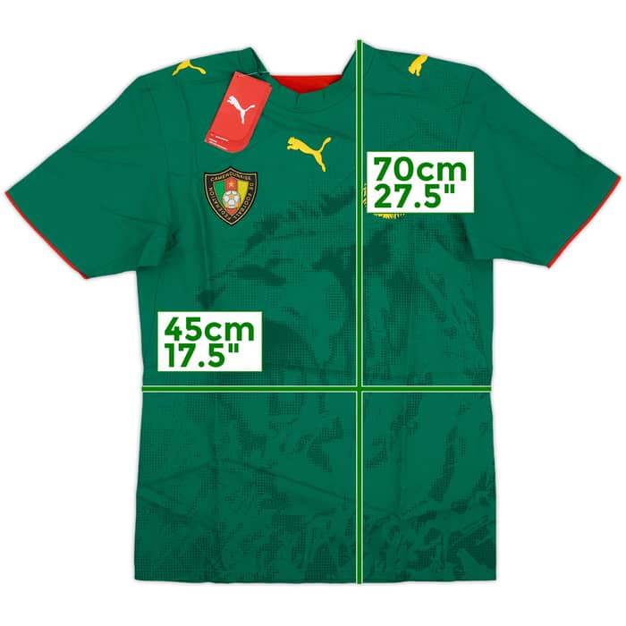 2006-08 Cameroon Home Shirt Eto'o (XS)