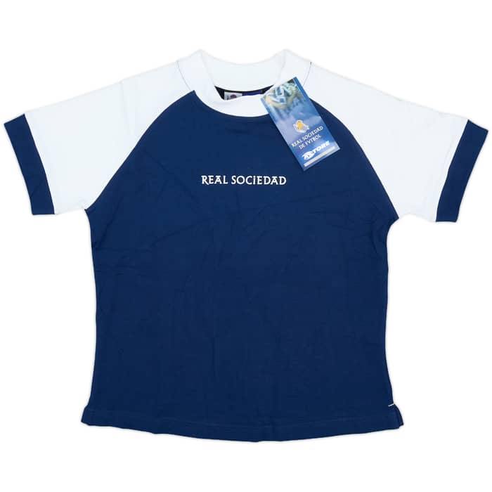 2003-04 Real Sociedad Astore Training/Leisure Tee (XL.Boys)