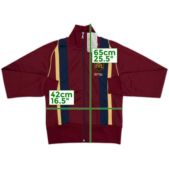 2005-06 Arsenal Nike Track Jacket (Women's M)