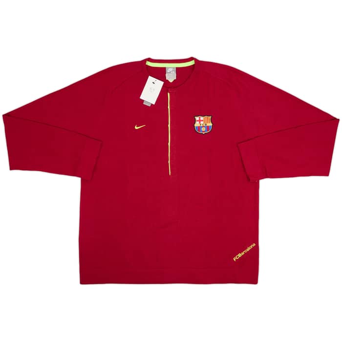 2007-08 Barcelona Nike Sweat Top (XXL)