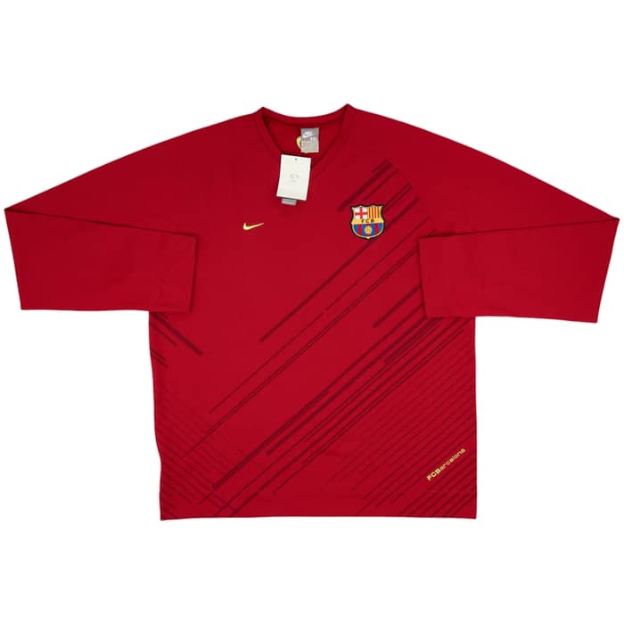 2007-08 Barcelona Nike Sweat Top (XXL)
