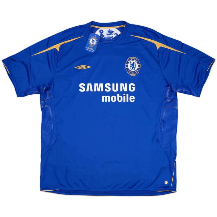 2005-06 Chelsea Centenary Home Shirt Drogba #15 (3XL)