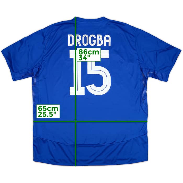 2005-06 Chelsea Centenary Home Shirt Drogba #15 (3XL)