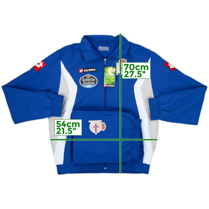 2011-12 Deportivo de La Coruna Lotto Full Tracksuit (M)