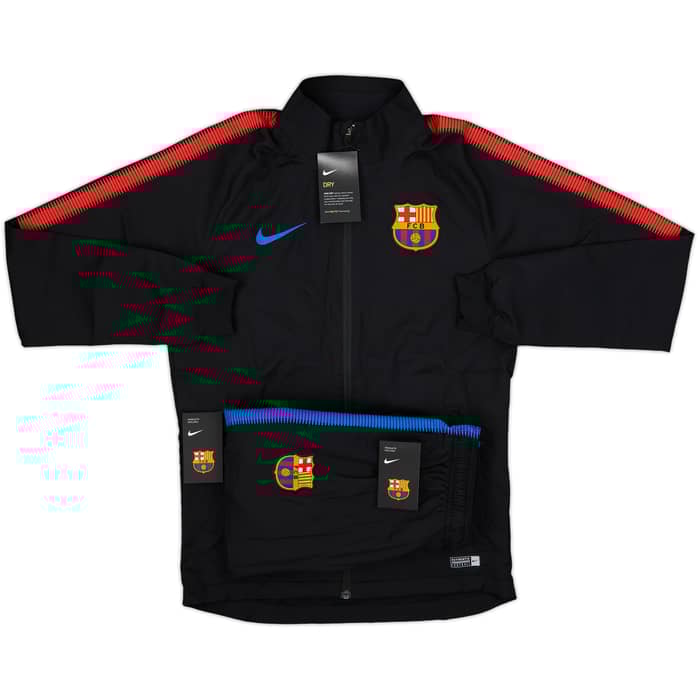 2017-18 Barcelona Nike Full Tracksuit (S)
