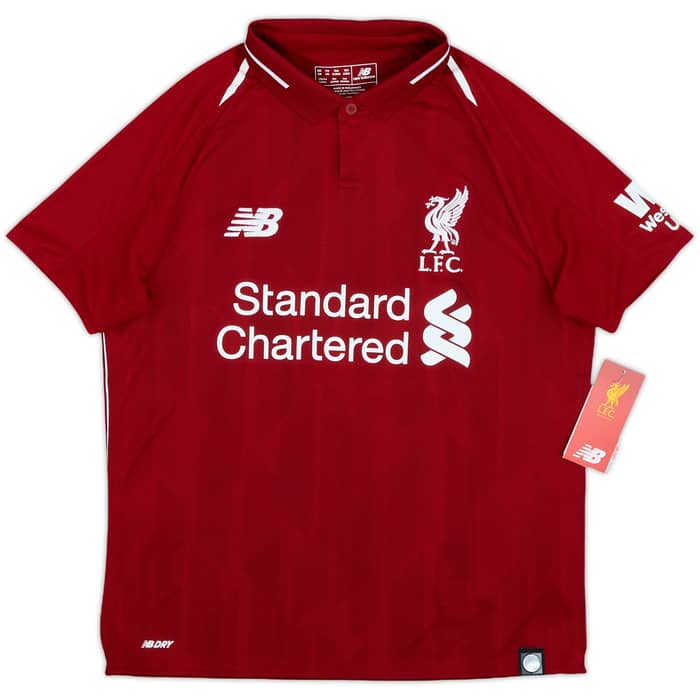 2018-19 Liverpool Home Shirt (M.Boys)
