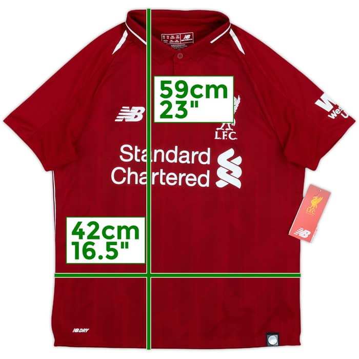 2018-19 Liverpool Home Shirt (M.Boys)