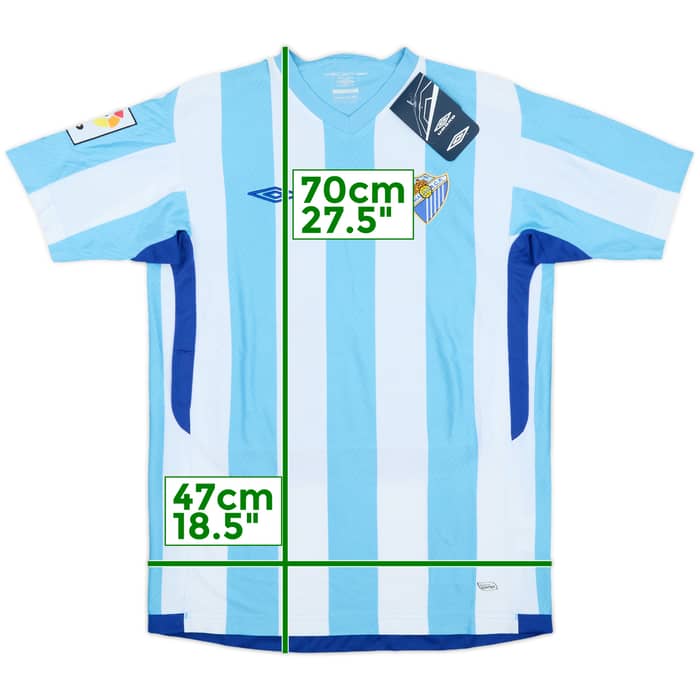 2009-10 Malaga Home Shirt (XL.Boys)