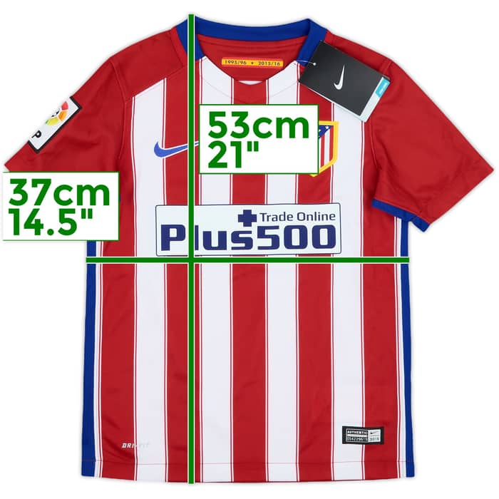 2015-16 Atletico Madrid Home Shirt (6-7 Years)