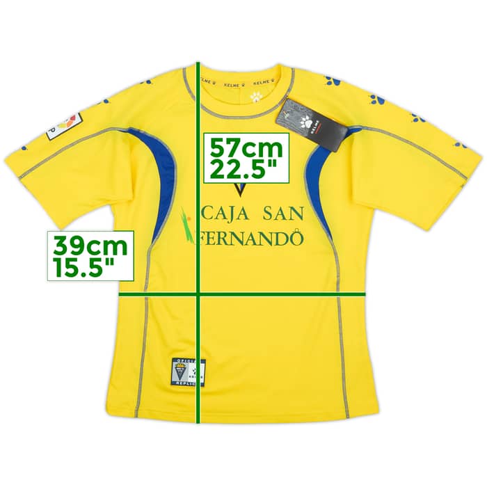 2005-06 Cadiz Home Shirt (L.Boys)