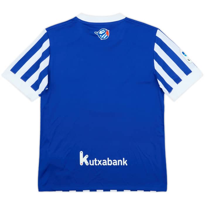 2017-18 Real Sociedad Home Shirt (M.Boys)