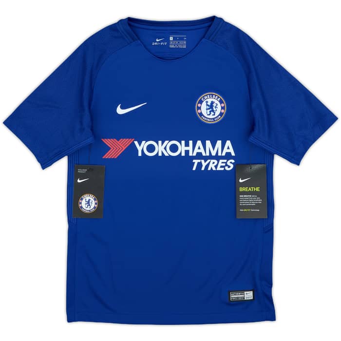 2017-18 Chelsea Home Shirt (S.Boys)