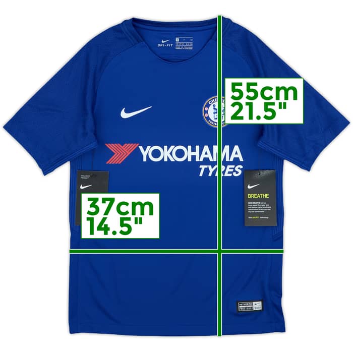 2017-18 Chelsea Home Shirt (S.Boys)