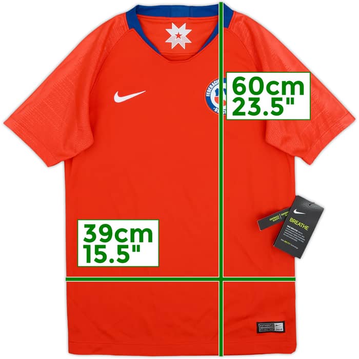 2018-19 Chile Home Shirt (M.Boys)