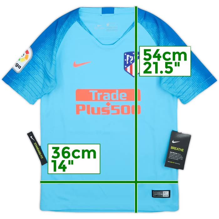 2018-19 Atletico Madrid Away Shirt (S.Boys)