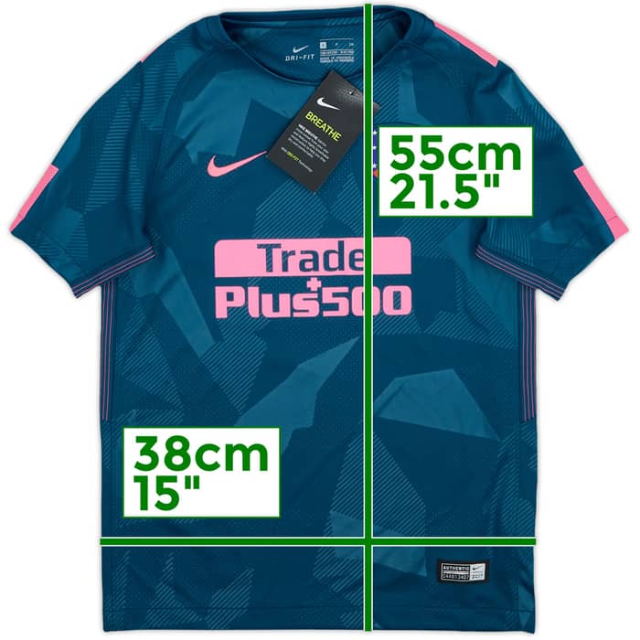 2017-18 Atletico Madrid Third Shirt (S.Boys)