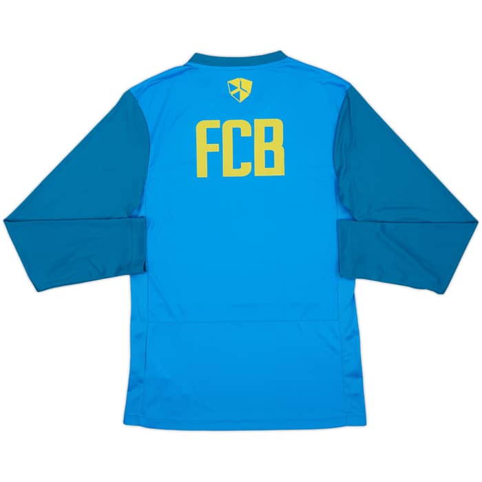 2011-12 Barcelona Nike Training L/S Shirt (S)