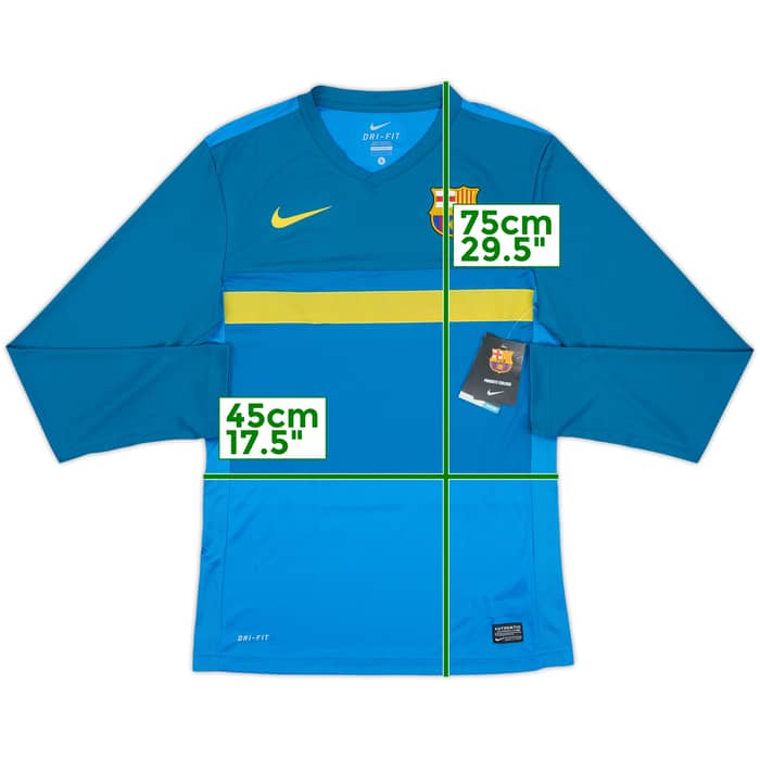 2011-12 Barcelona Nike Training L/S Shirt (S)