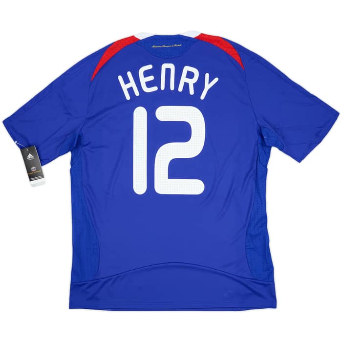 2007-08 France Home Shirt Henry #12 (L)
