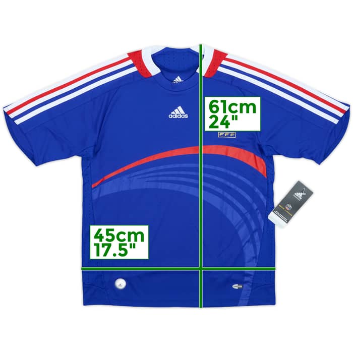 2007-08 France Home Shirt (M.Boys)