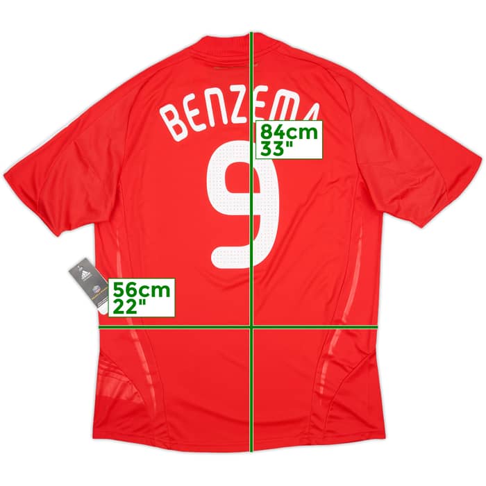 2007-08 France Away Shirt Benzema #9 (L)