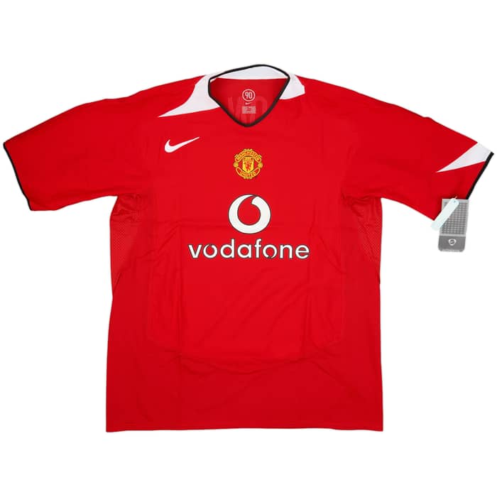 2004-06 Manchester United Home Shirt Rooney #8 (XL)