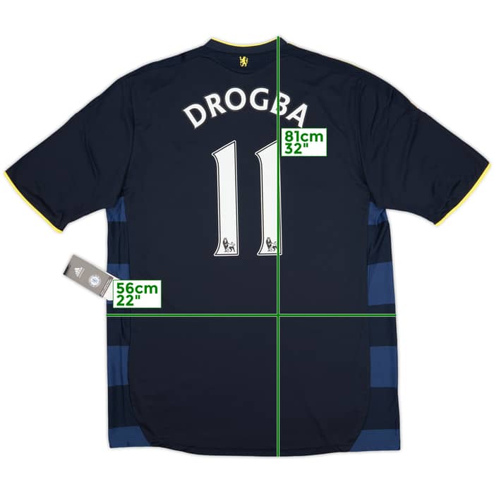 2009-10 Chelsea Away Shirt Drogba #11 (L)
