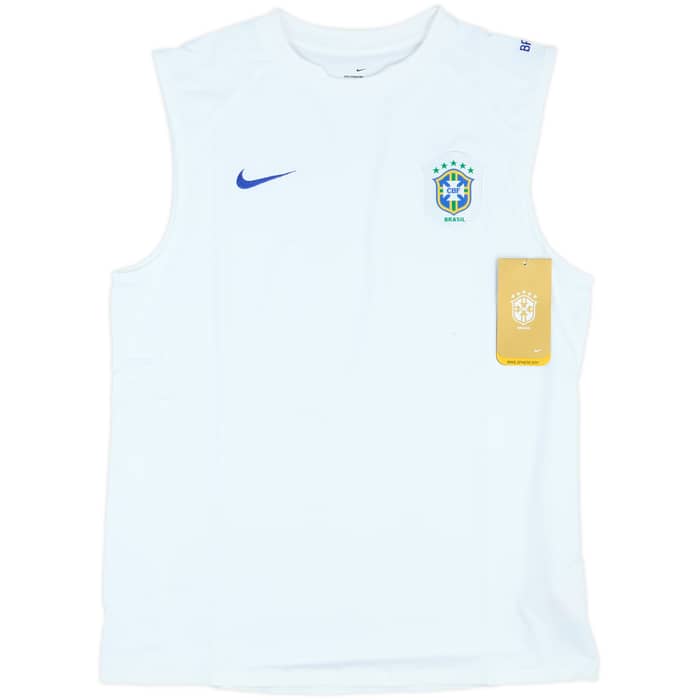 2006-07 Brazil Player Issue Nike Training Vest (M)