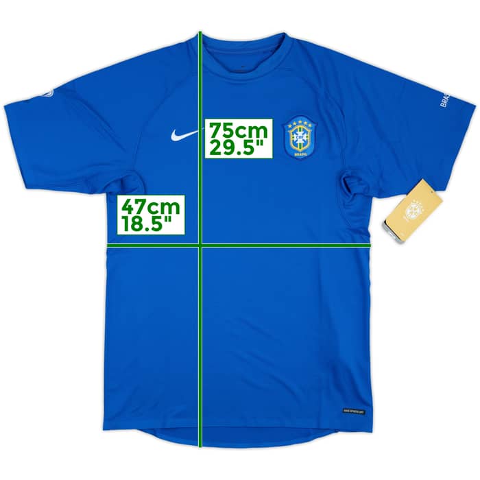 2006-07 Brazil Player Issue Nike Training Shirt (M)