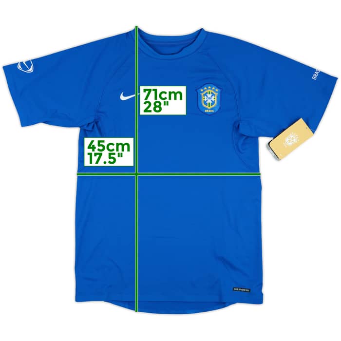 2006-07 Brazil Player Issue Nike Training Shirt (S)