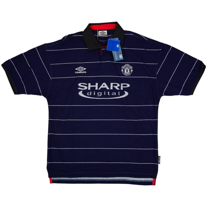 1999-00 Manchester United Away Shirt Keane #16 (L)