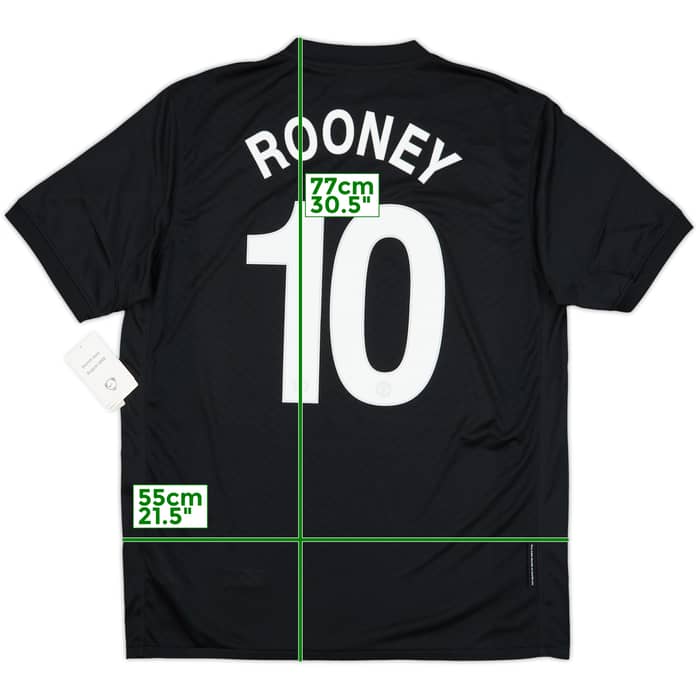 2009-10 Manchester United Away Shirt Rooney #10 (L)