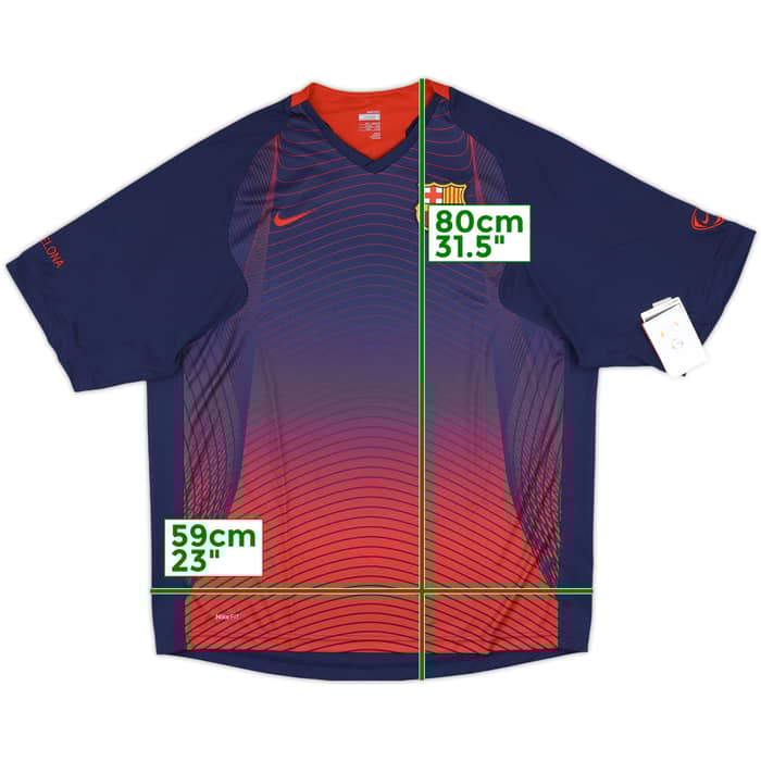2007-08 Barcelona Nike Training Shirt (L)