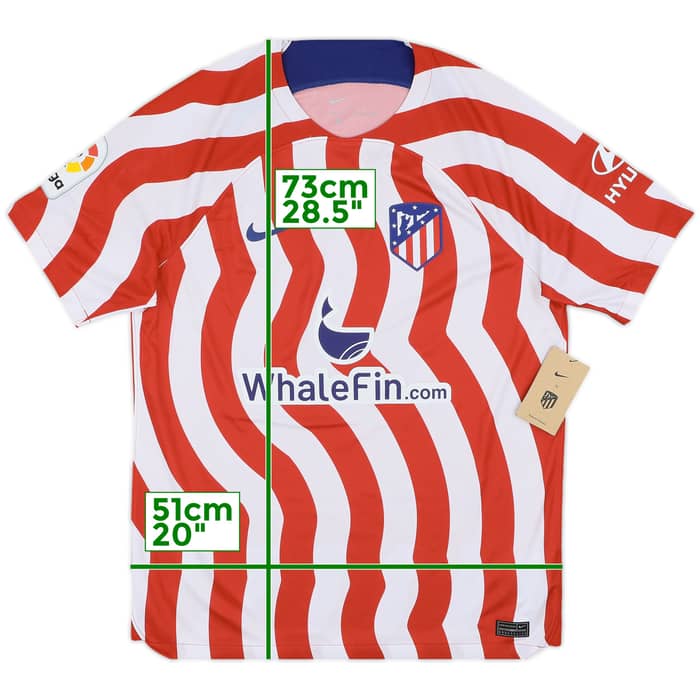 2022-23 Atletico Madrid Home Shirt (L)