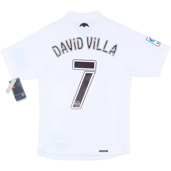 2006-07 Valencia Home Shirt David Villa #7 (S)