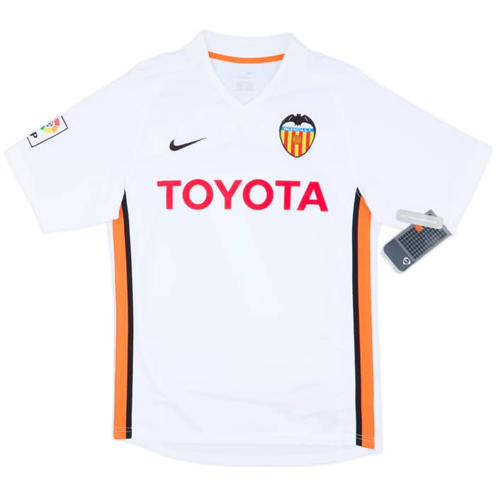 2006-07 Valencia Home Shirt David Villa #7 (S)