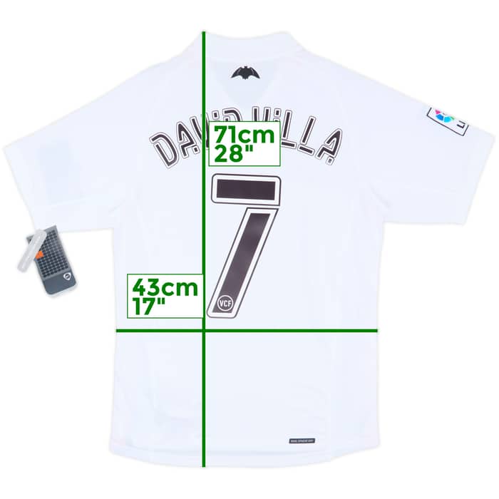 2006-07 Valencia Home Shirt David Villa #7 (S)