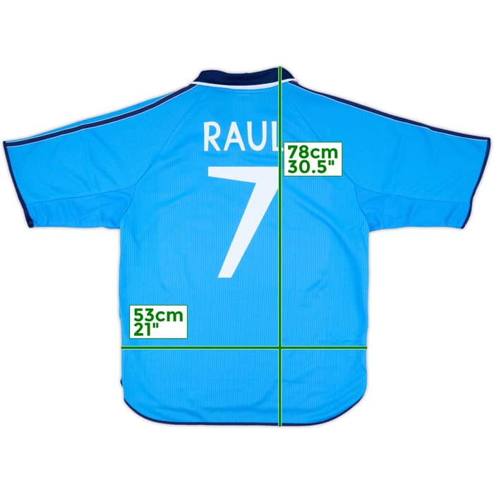 1999-00 Real Madrid Third Shirt Raul #7 (L)