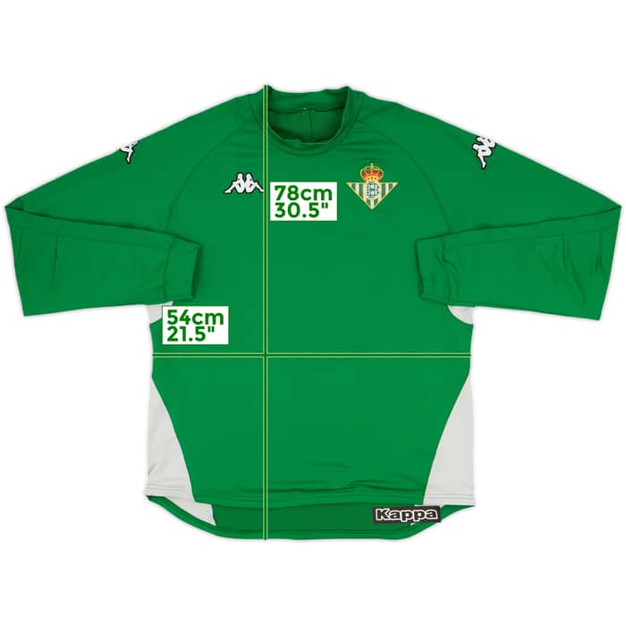 2005-06 Real Betis Kappa Sweat Top (XXL)
