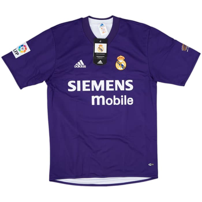 2002-03 Real Madrid Centenary Third Shirt Zidane #5 (S)