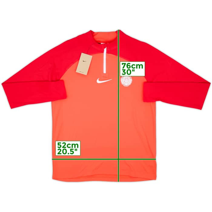 2022-23 Mallorca Nike 1/4 Zip Drill Top (M)