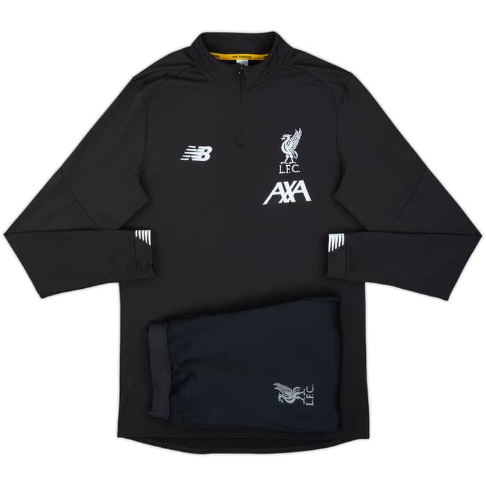 2019-20 Liverpool New Balance 1/4 Zip Tracksuit - 9/10 - (M)