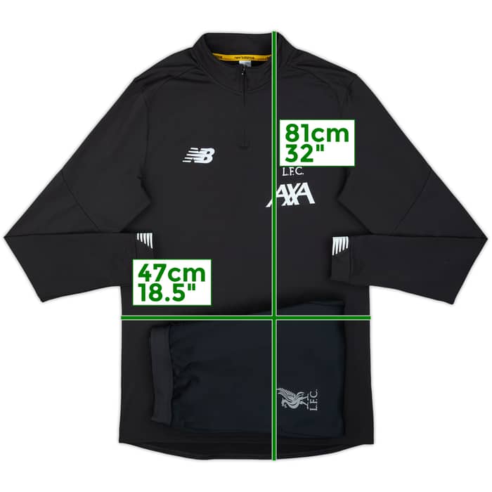 2019-20 Liverpool New Balance 1/4 Zip Tracksuit - 9/10 - (M)
