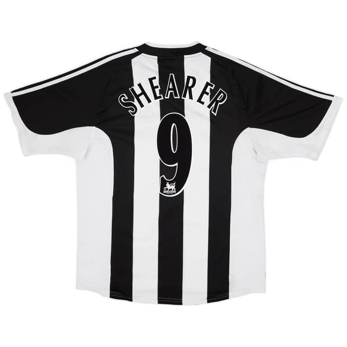 2001-03 Newcastle Home Shirt Shearer #9 - 5/10 - (XL)