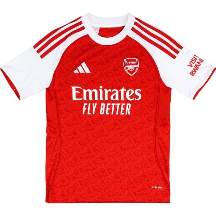 2025-26 Arsenal Home Shirt Rice #41 (KIDS)